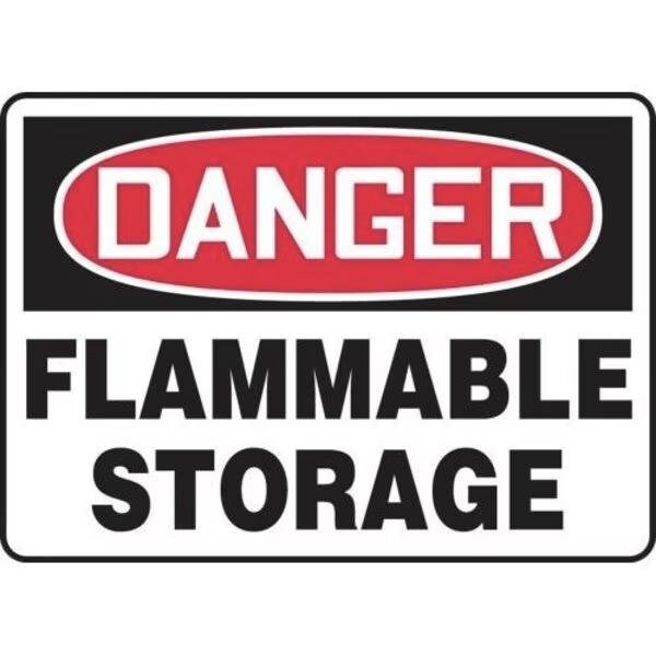 Accuform OSHA DANGER SAFETY SIGN FLAMMABLE MCHG055VA MCHG055VA - main